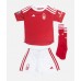 Nottingham Forest Chris Wood #11 Hjemmedraktsett Barn 2023-24 Kortermet (+ Korte bukser)